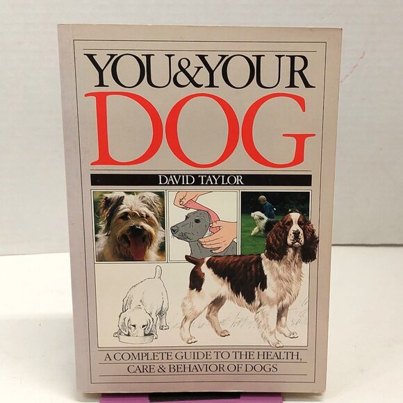 David A. Taylor Book Lot - You and your Dog, You and you Cat 1986 Paperback - Picture 1 of 6